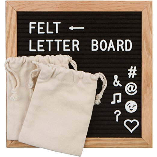 10"x10" Square Letter Board