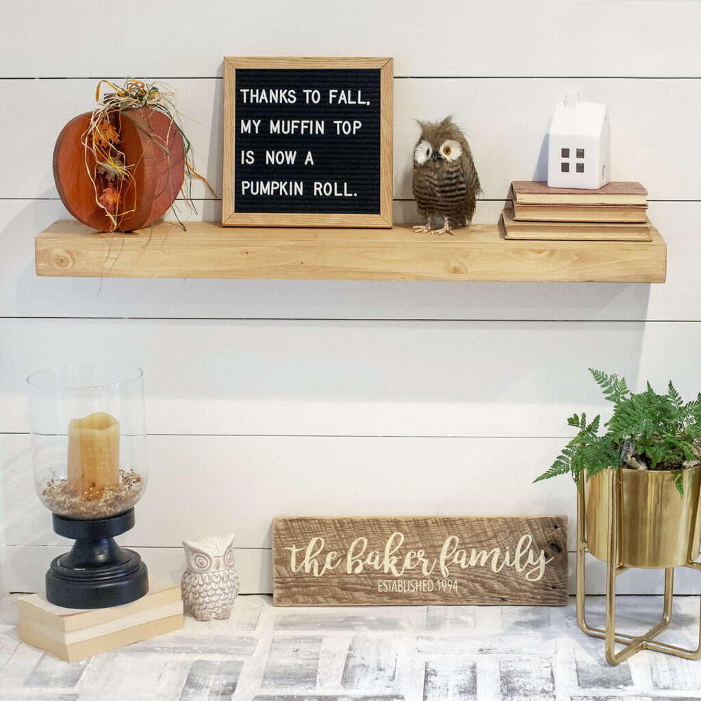 November Letter Board Quote