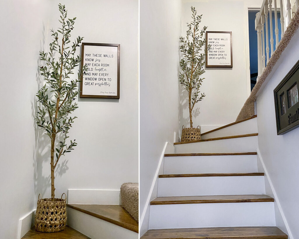 Remodeled Hardwood Stairs