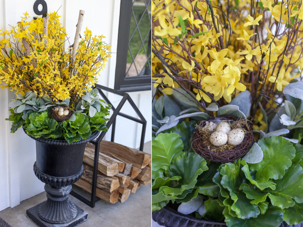 Spring Planter Details