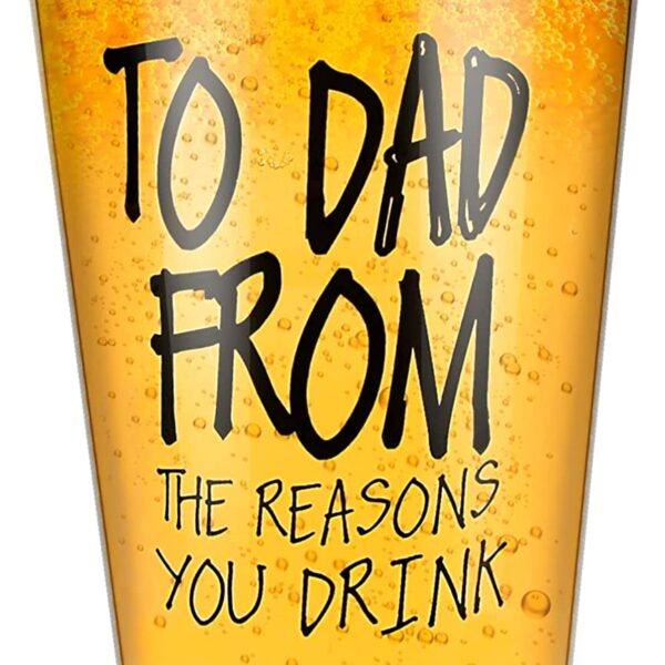 Dad Beer Glass