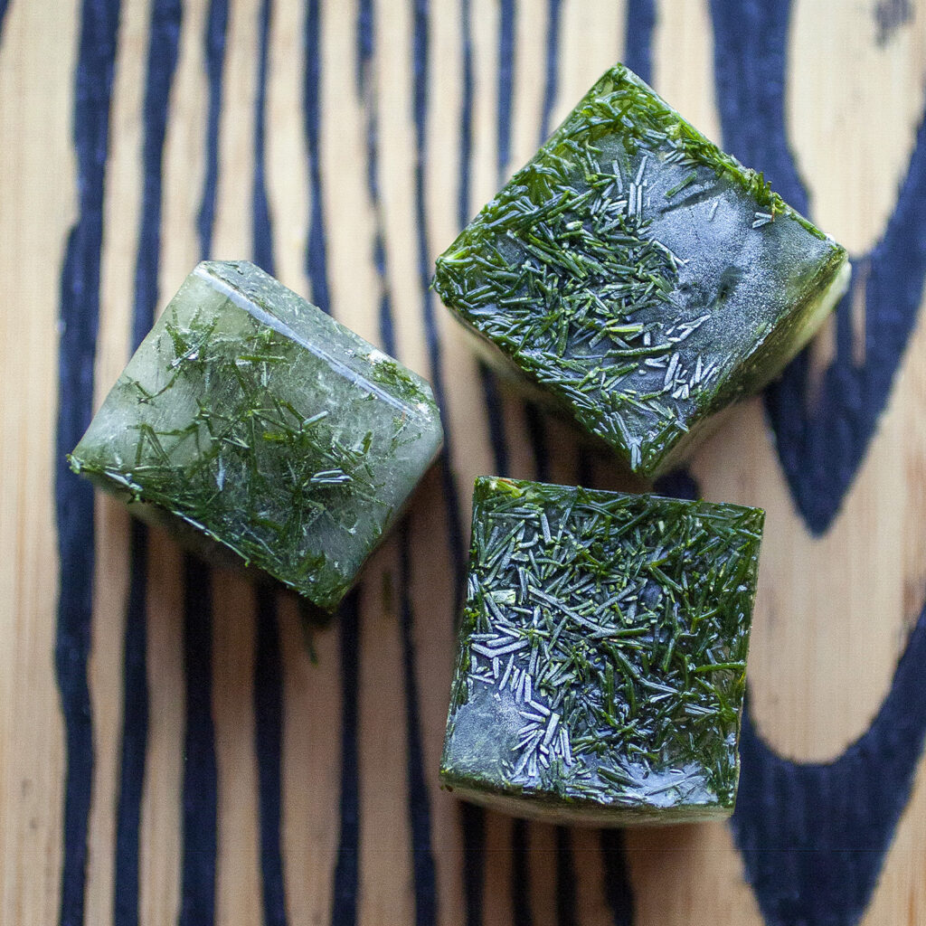 Frozen Dill Cubes