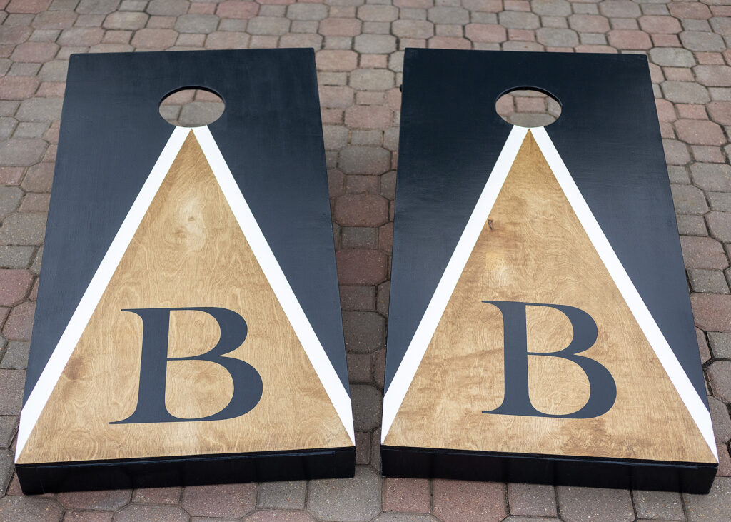 DIY Cornhole Game Boards