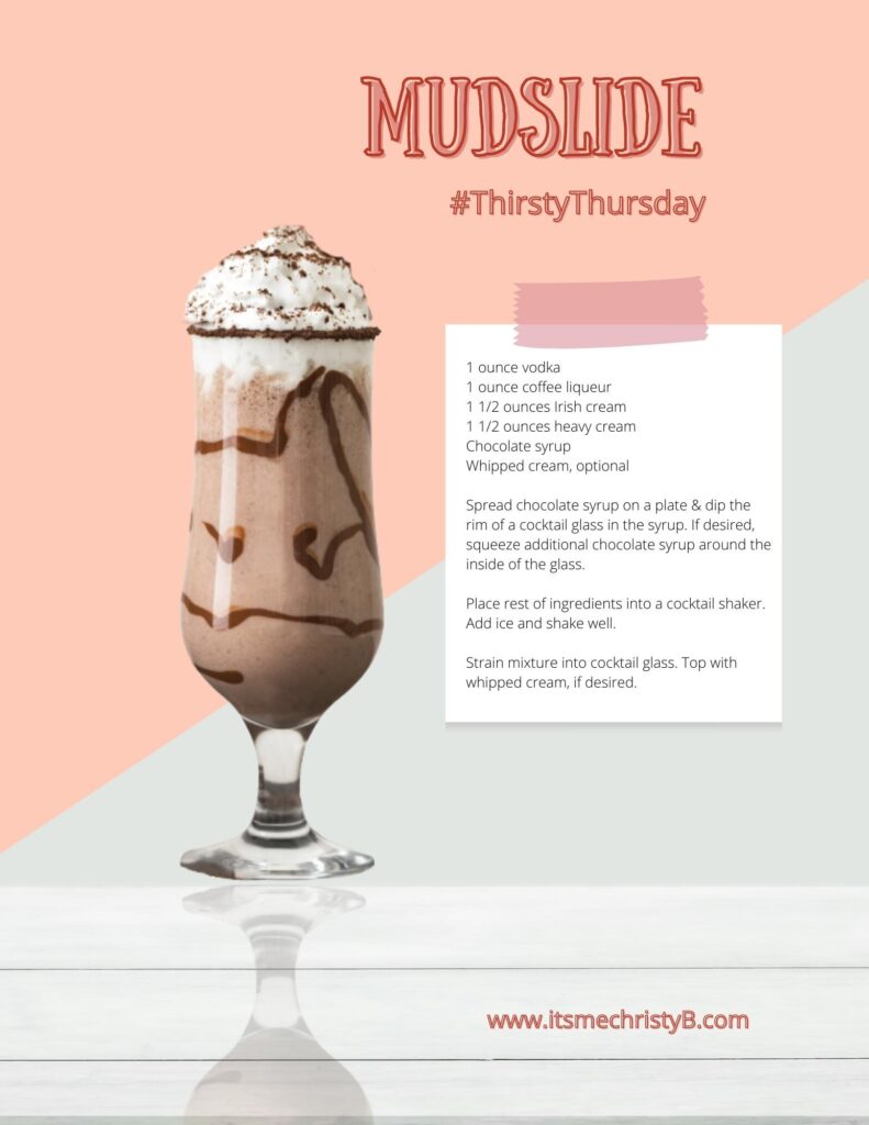 Mudslide Cocktail Recipe