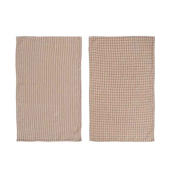 Rust Cotton Tea Towels