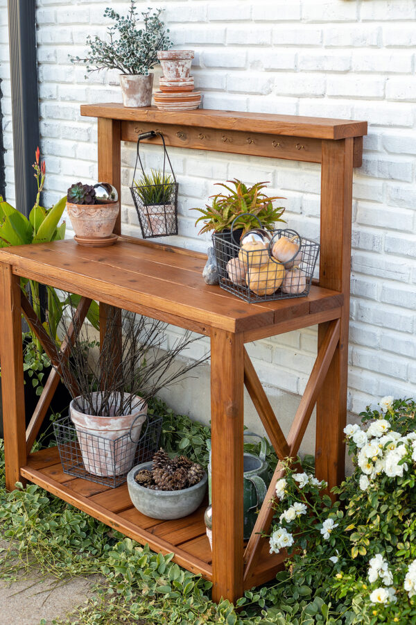 Cedar Potting Bench DIY