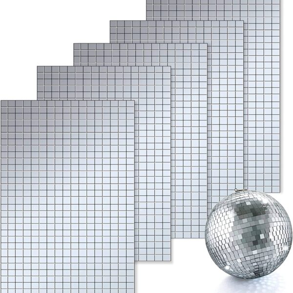 Disco Ball Self-Adhesive Mirror Tiles