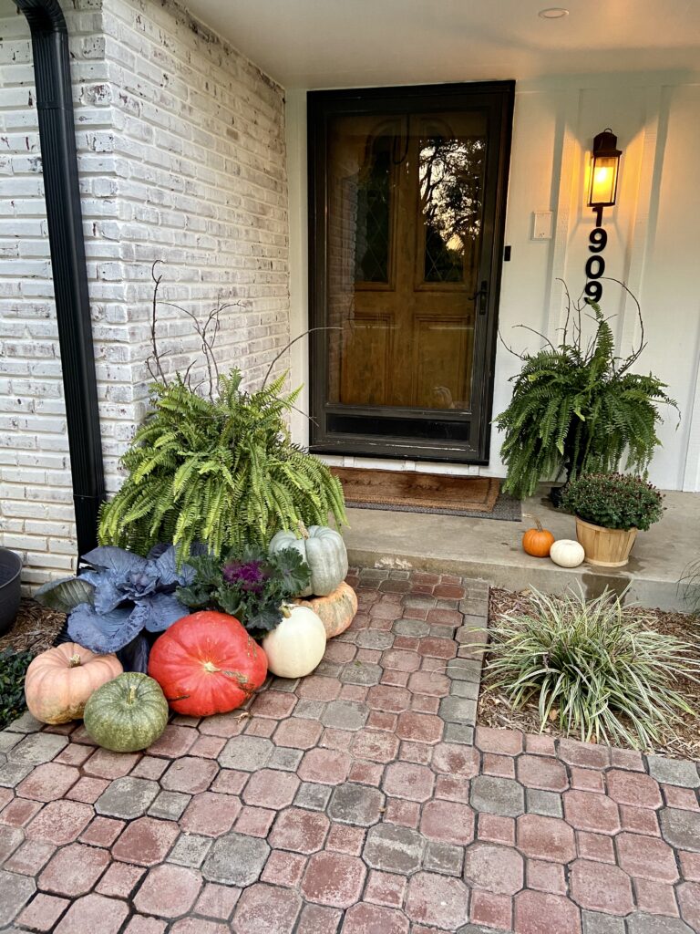 Fall Front Porch Branches