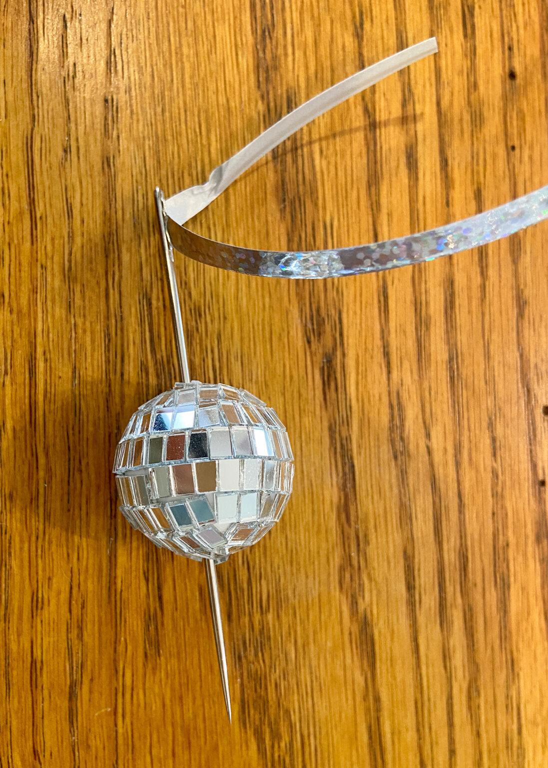 DIY DISCO BALL GARLAND - It's Me, ChristyB