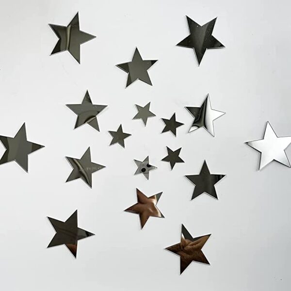 Adhesive Mirror Stars