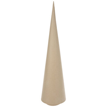 Paper Mache Cone Tree - Large