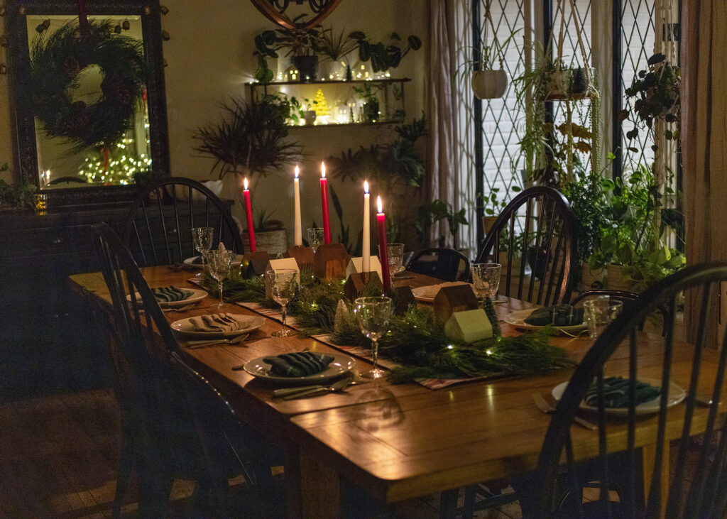 christysB Christmas Tablescape 2022