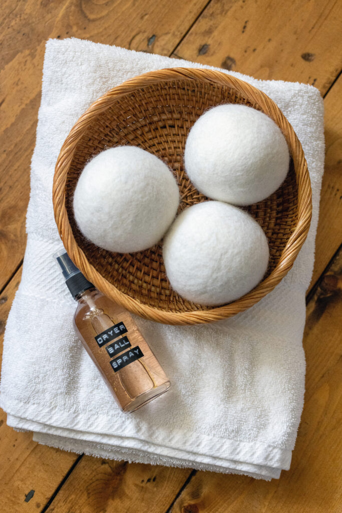 Essential Oil Dryer Ball Spray