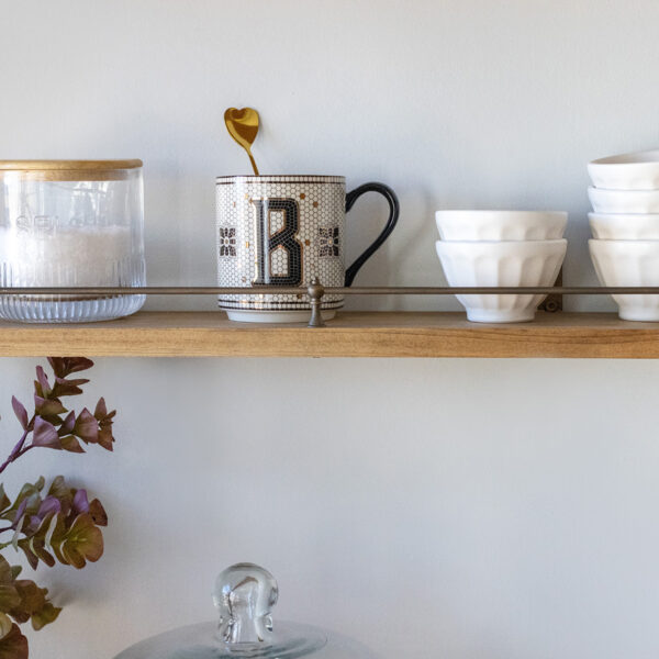 DIY Kitchen Shelves How-To