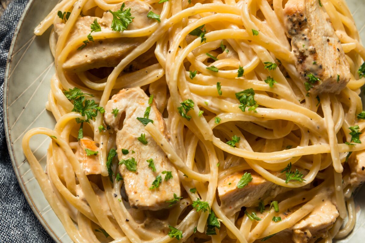 Chicken Fettuccine Alfredo