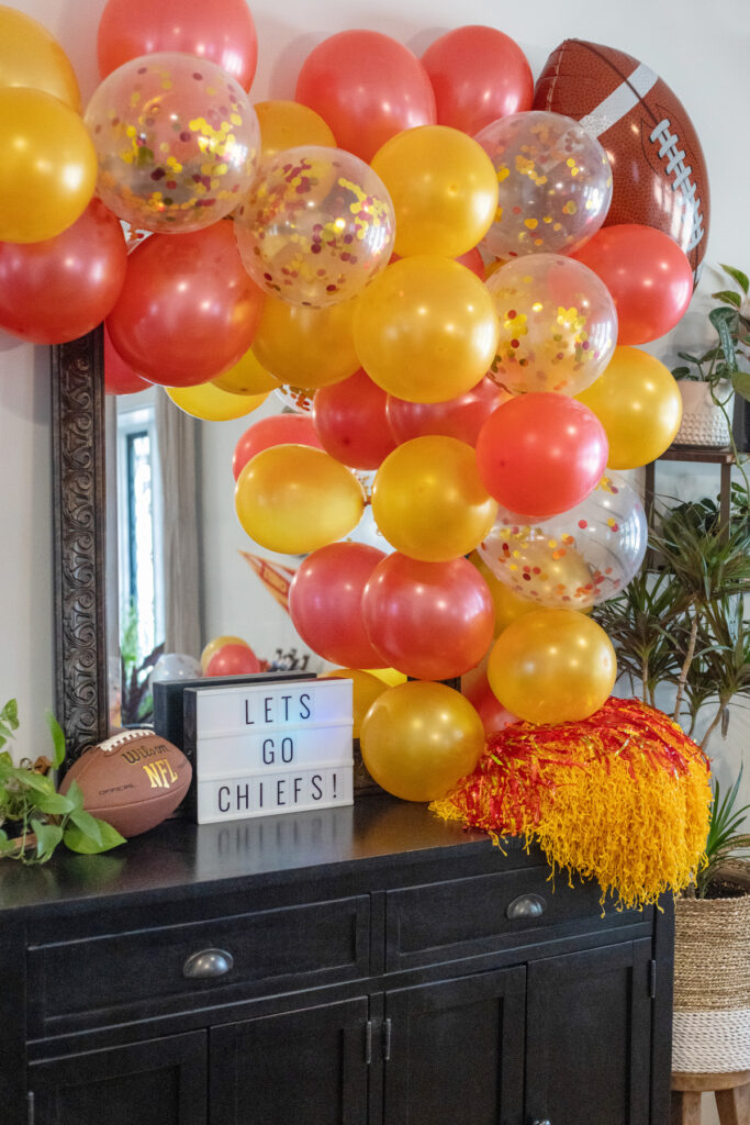 Super Bowl Football Party Decor