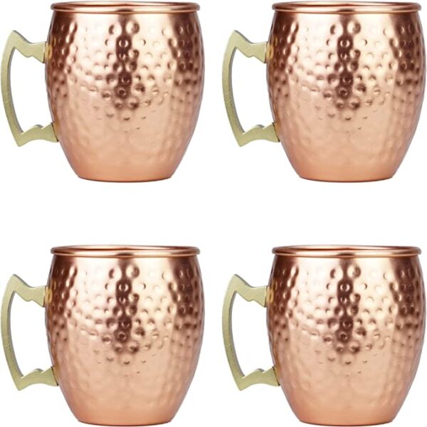 Copper Moscow Mule Mug Set