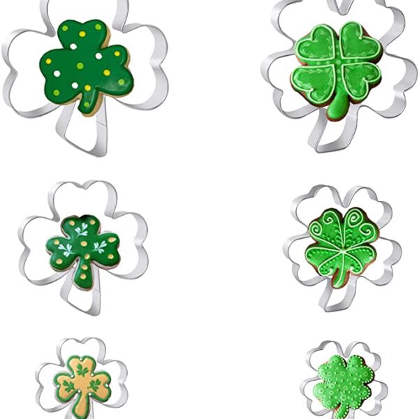 Shamrock Cookie Cutter Set