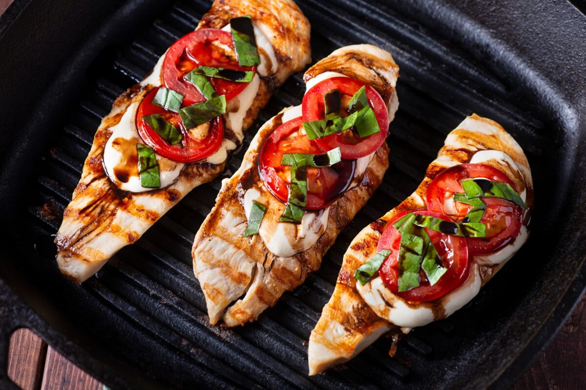 Keto Caprese Chicken Breasts