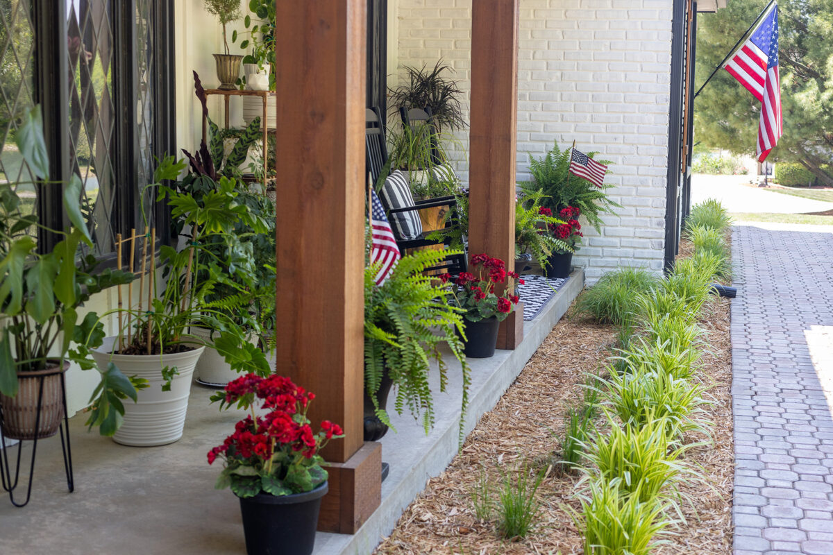 Memorial Day Front Porch