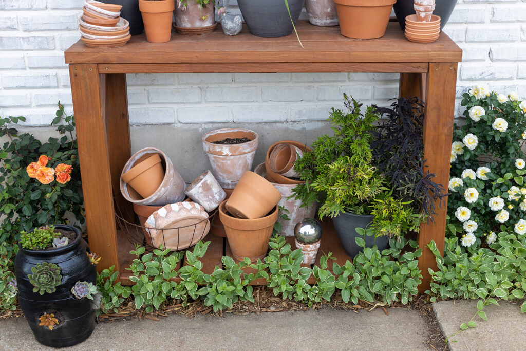 Summer Potting Bench