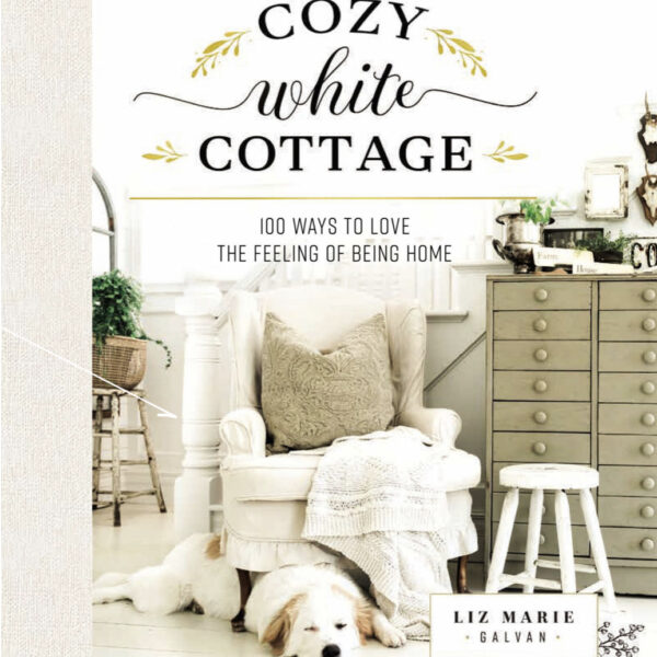 Cozy White Cottage Book