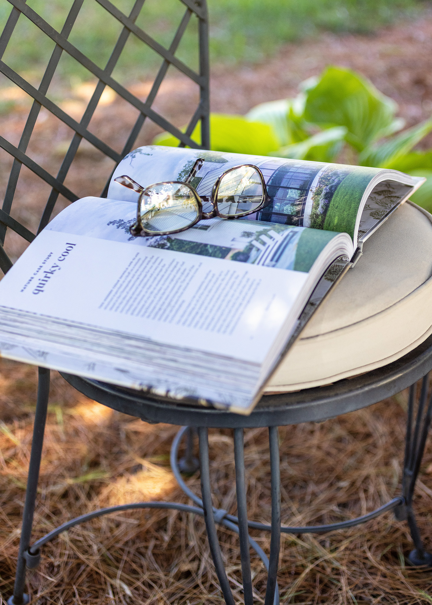 Outdoor Bird Watching Reading Sitting Area