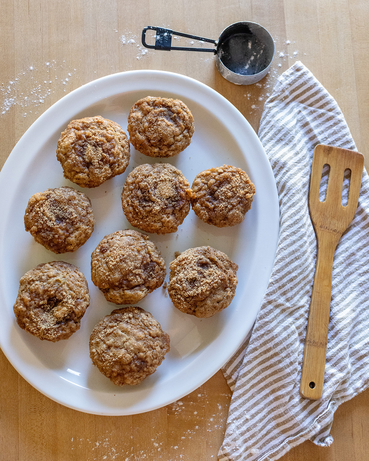 Homemade Banana Streusel Muffins