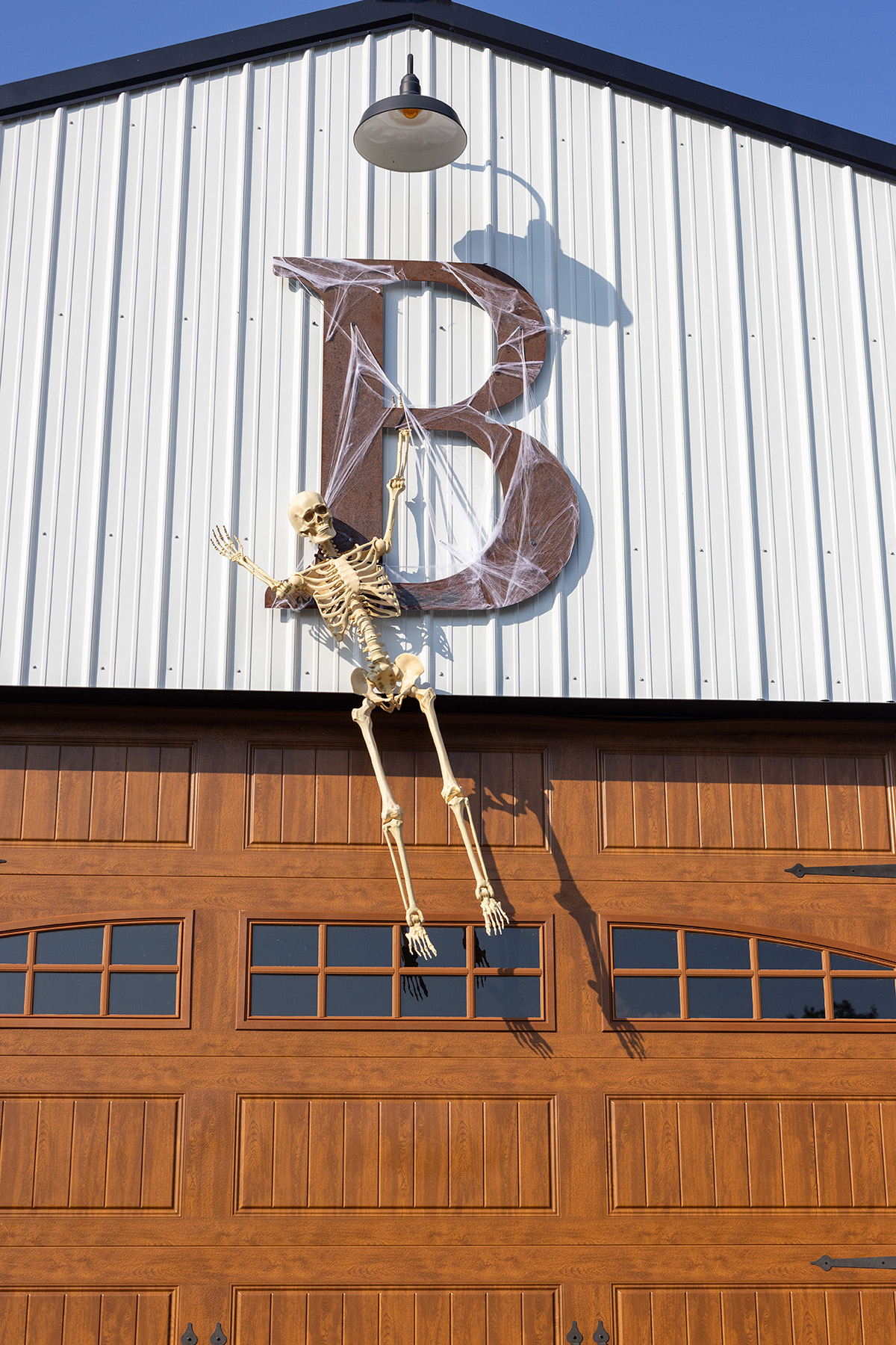 2023 Halloween Barn | Hanging Skeleton