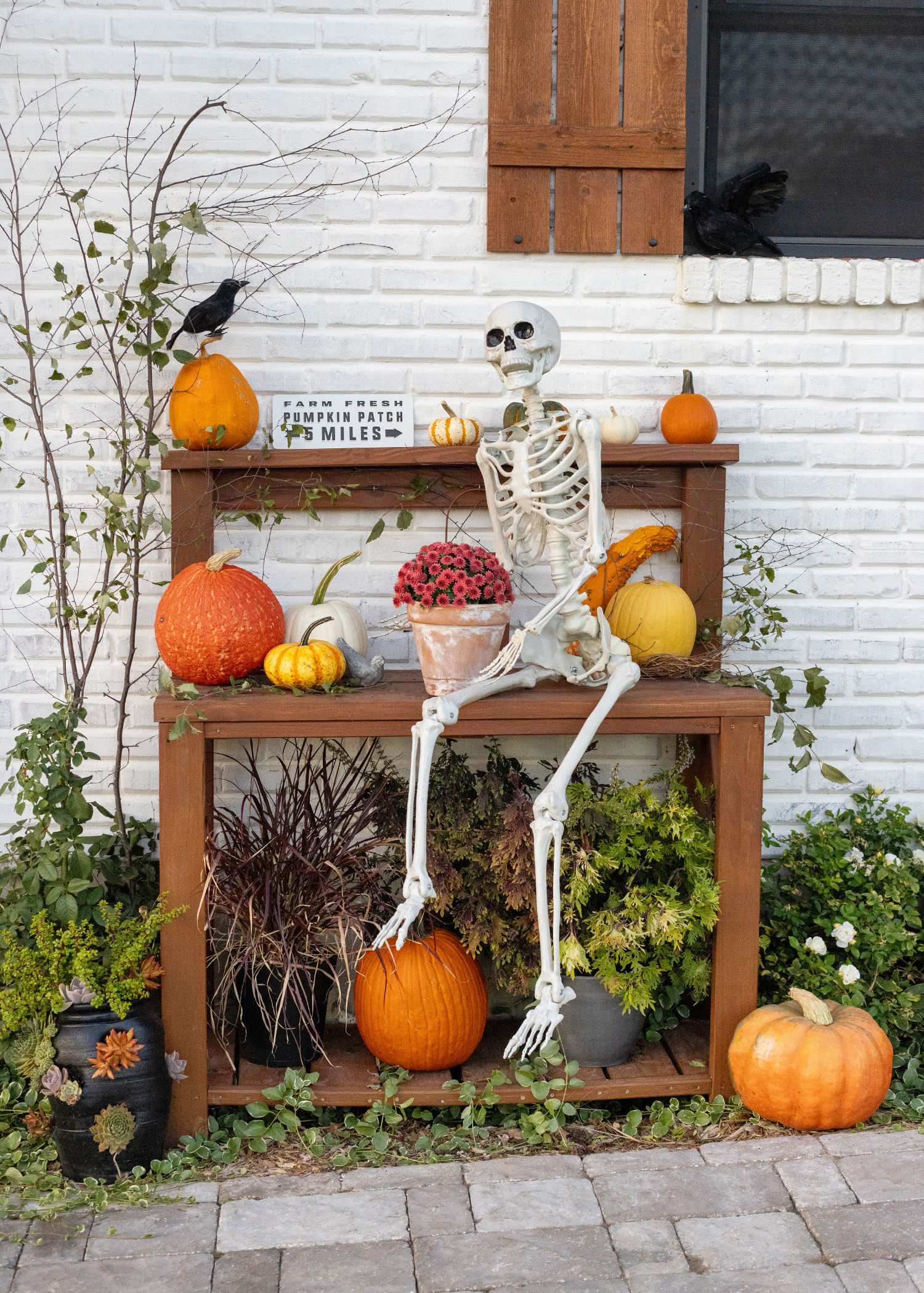 Blake Skelton | 2023 Halloween Potting Bench