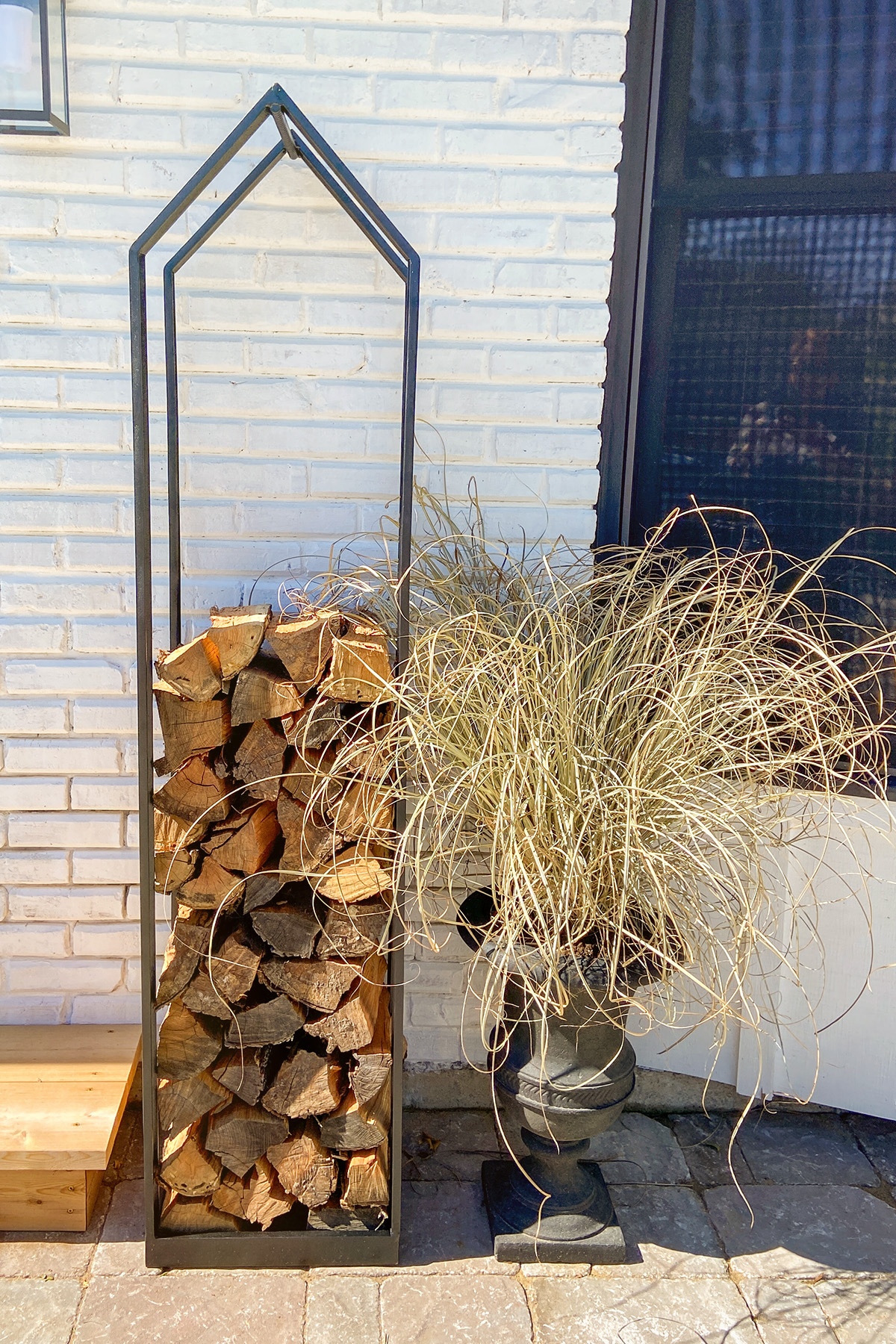 DIY House Log Holder