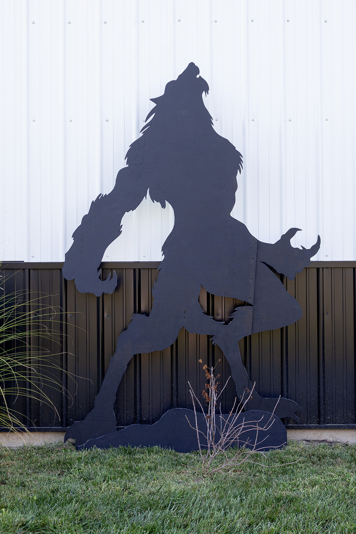 LED Halloween Werewolf Cutout