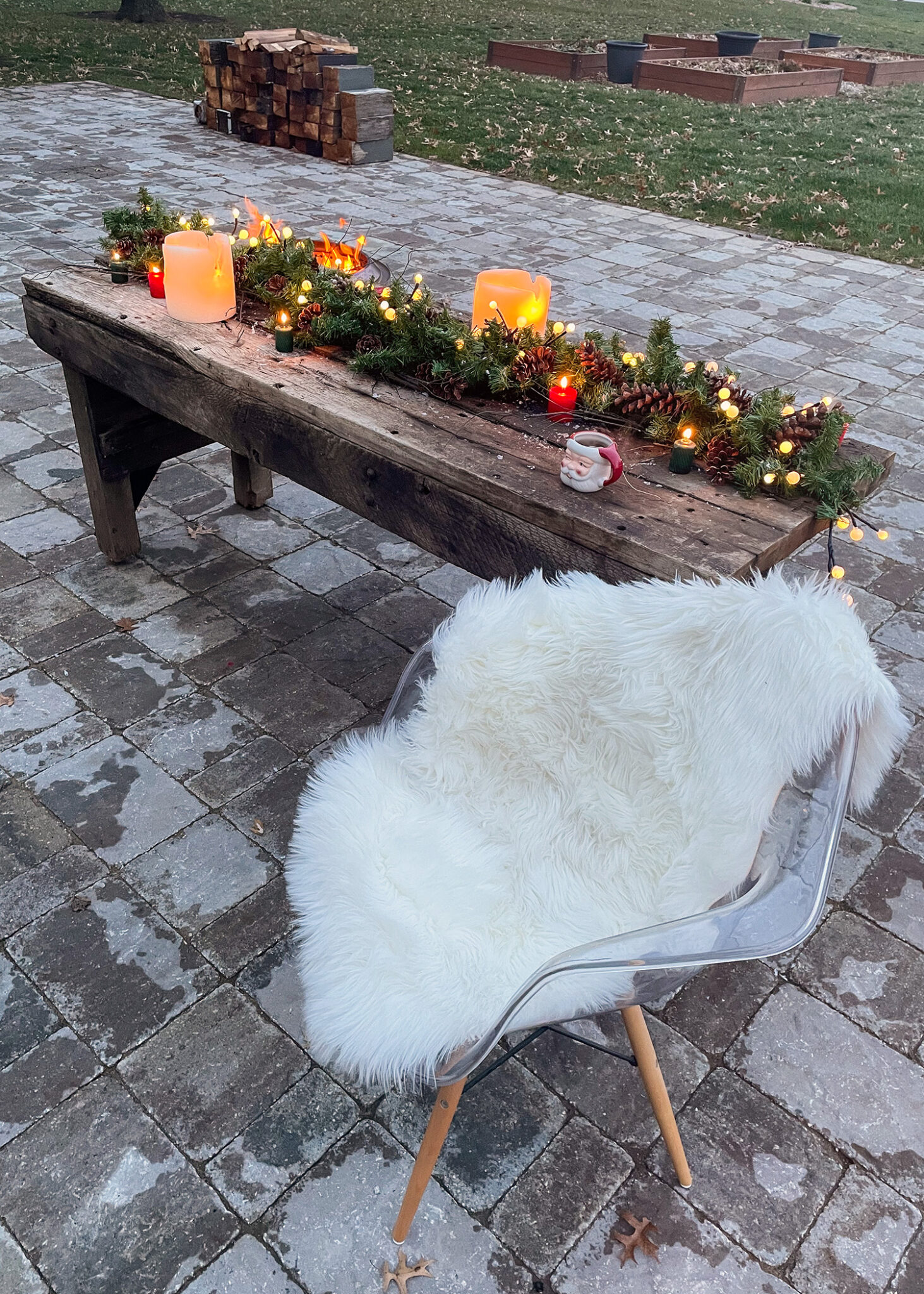 OUTDOOR CHRISTMAS TABLE It s Me ChristyB