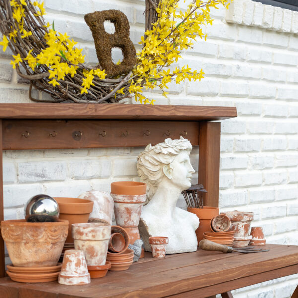 Spring Potting Bench