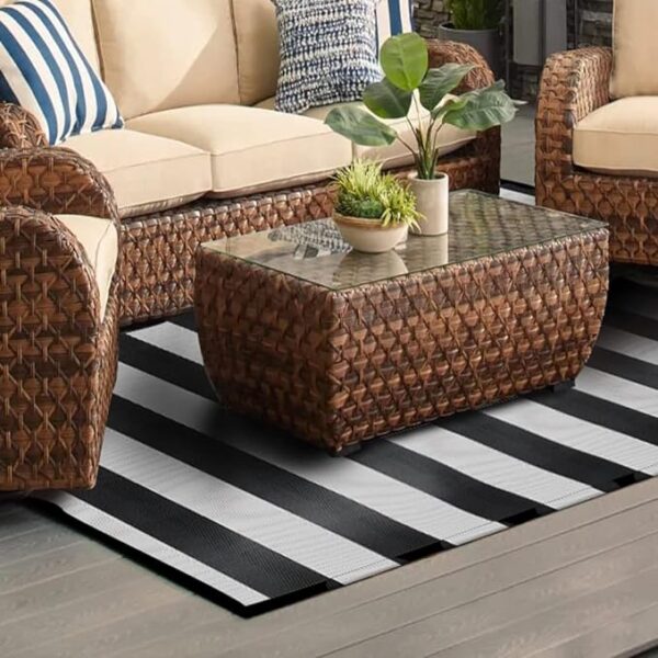 9x12 Outdoor Plastic Reversible Rug