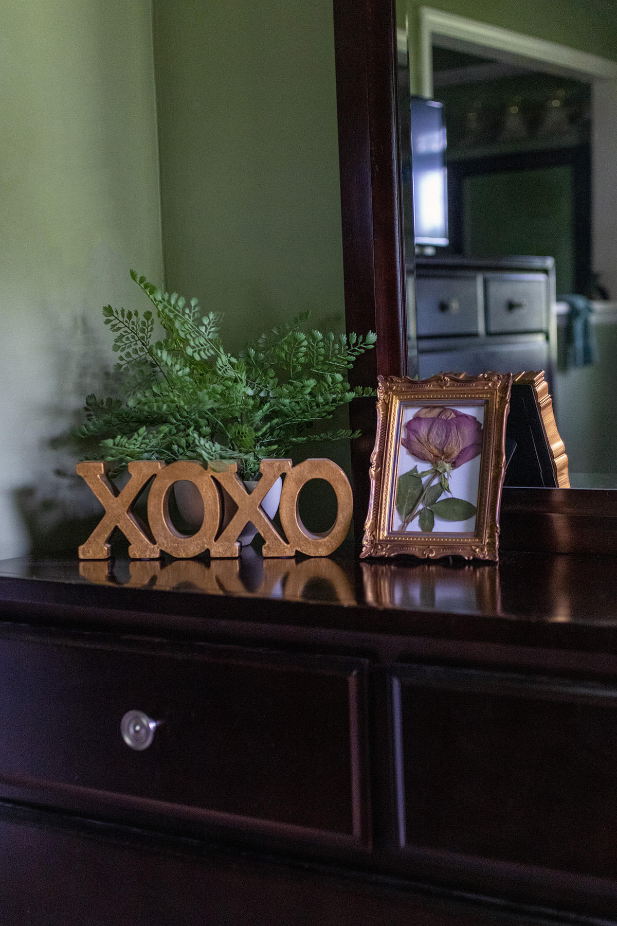 Framed Memorial Flower