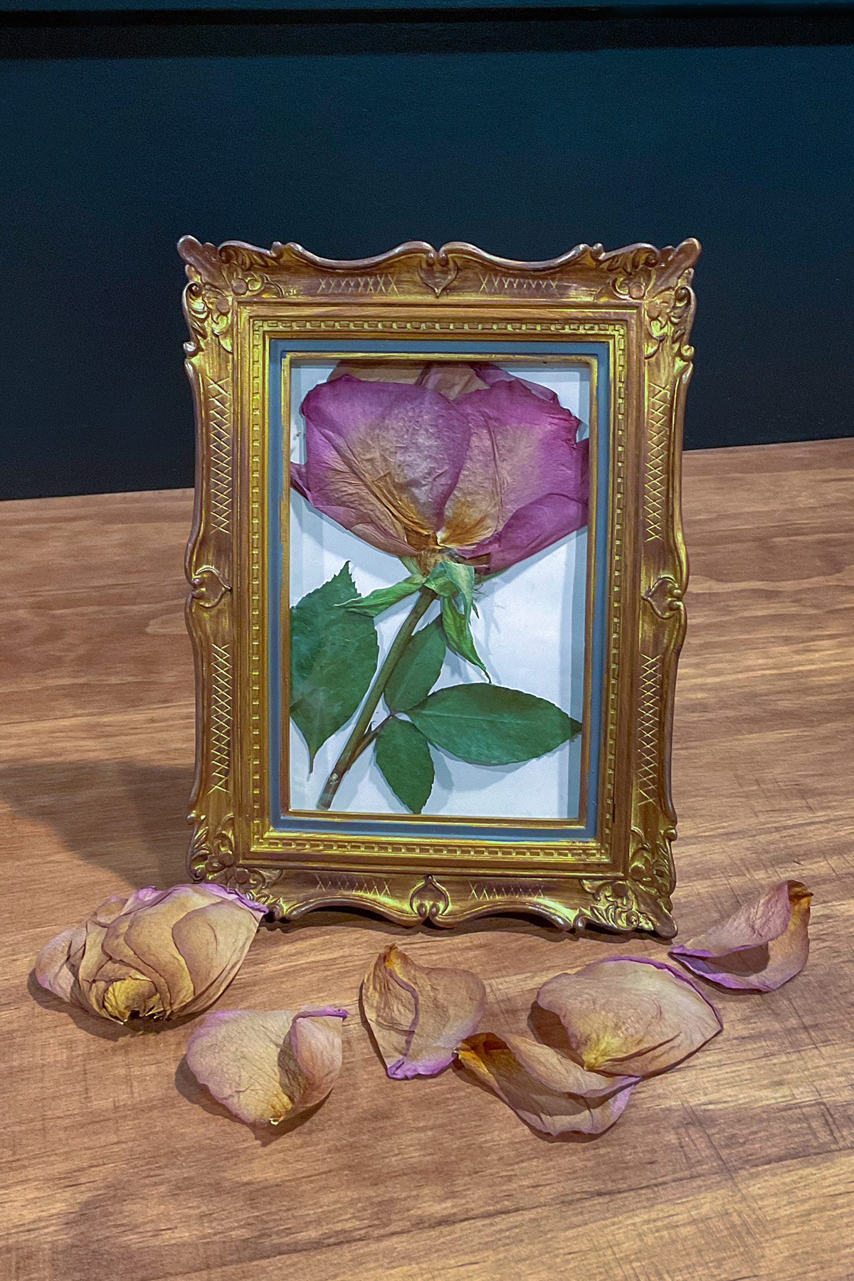 Framed Pressed Flower DIY