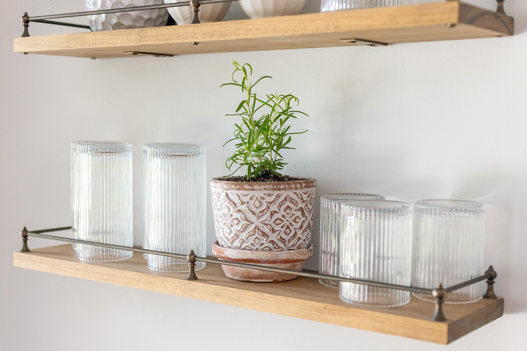 Kitchen Shelves | Spring Display