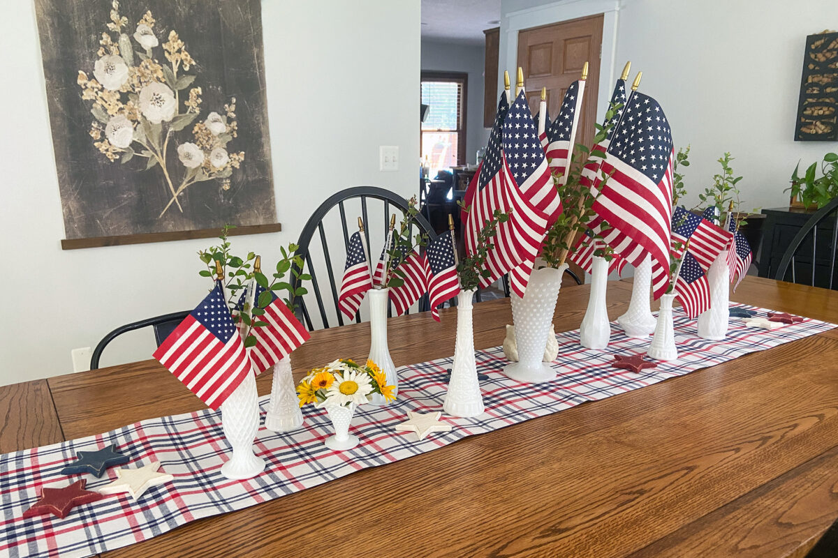 4th of July Dining Room Table | 2024