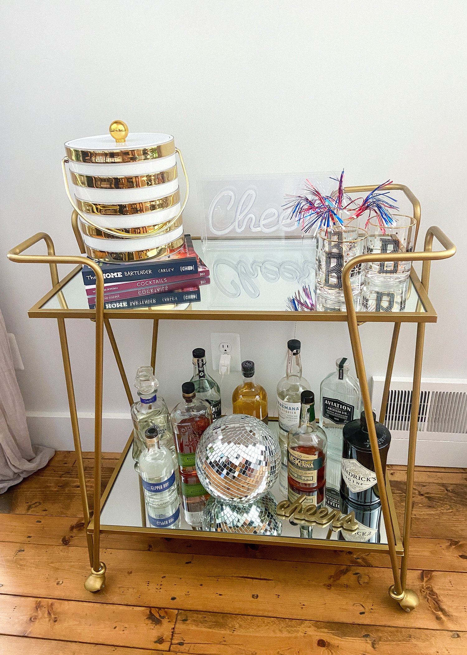 4th of July Bar Cart | 2024