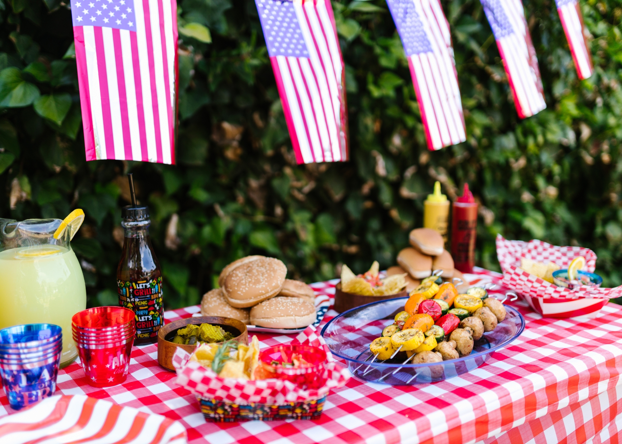 4th of July Food Spread