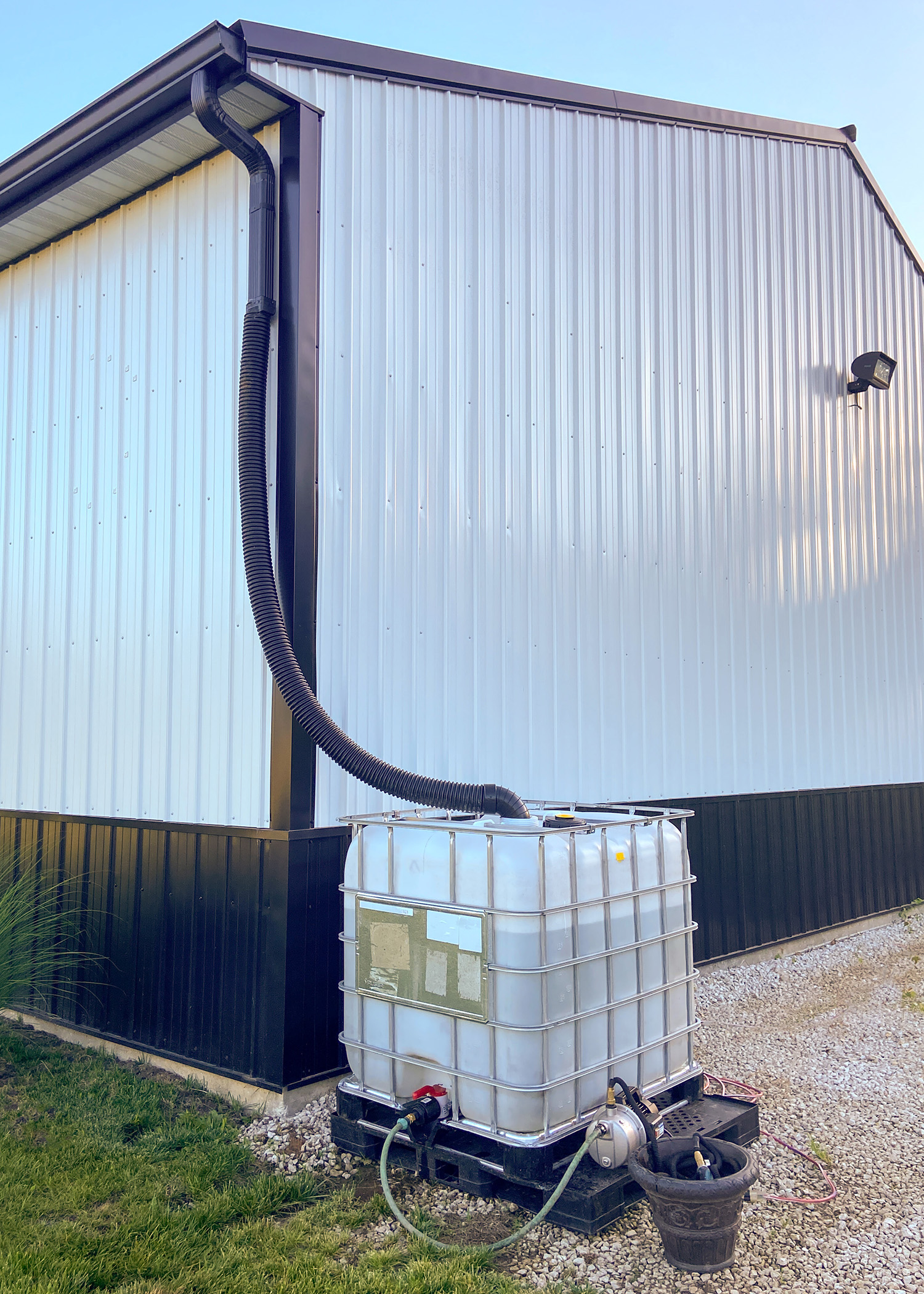 Barn Rainwater Collection System