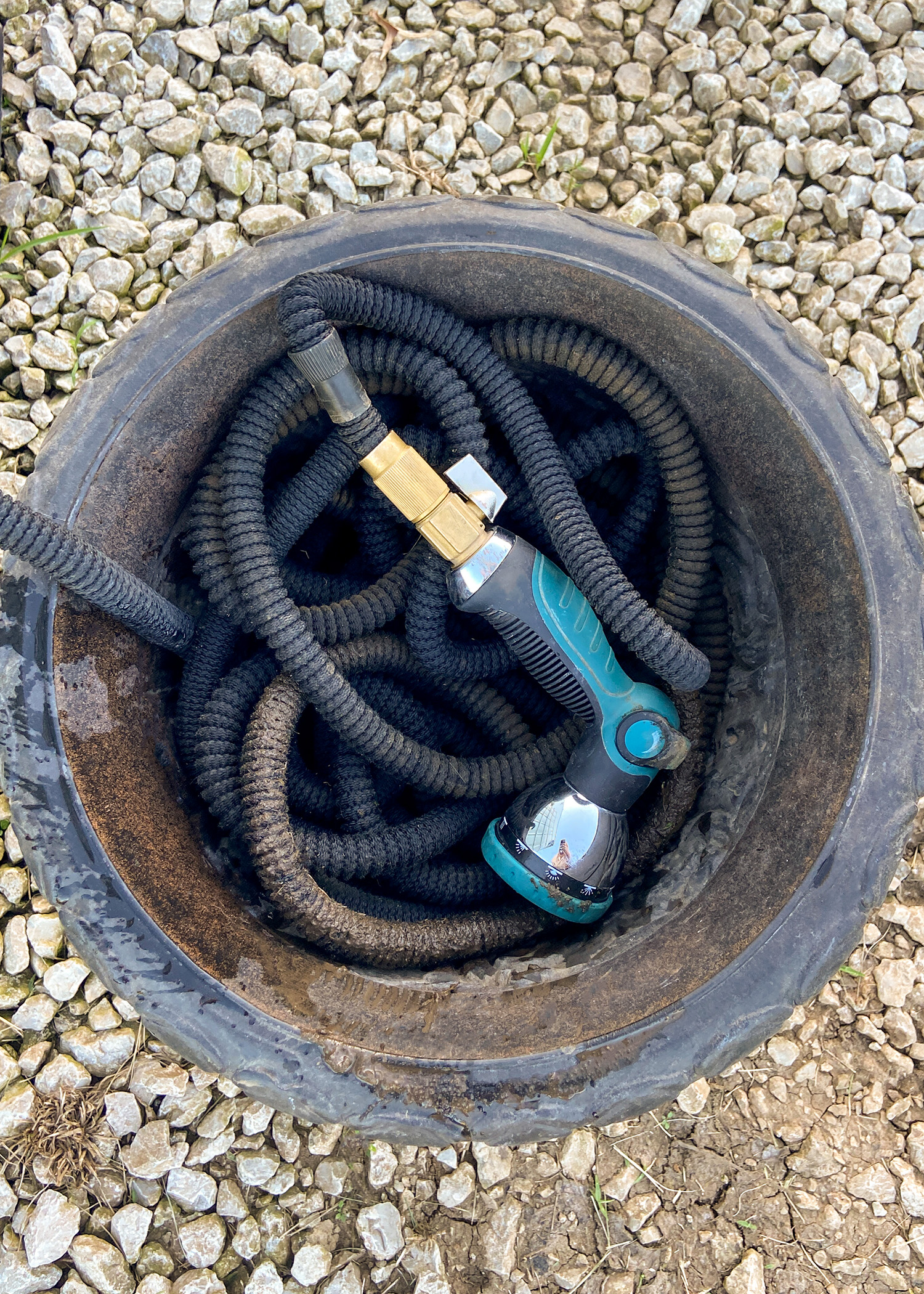 Garden Watering Hose Storage