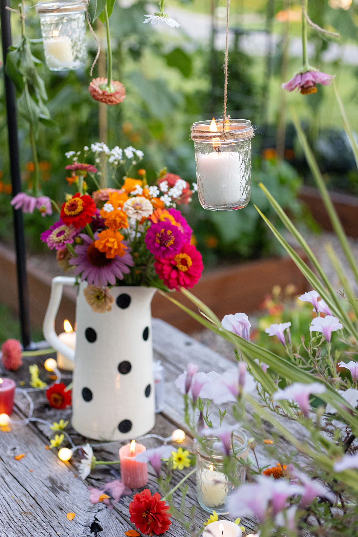 Summer Flowers Table