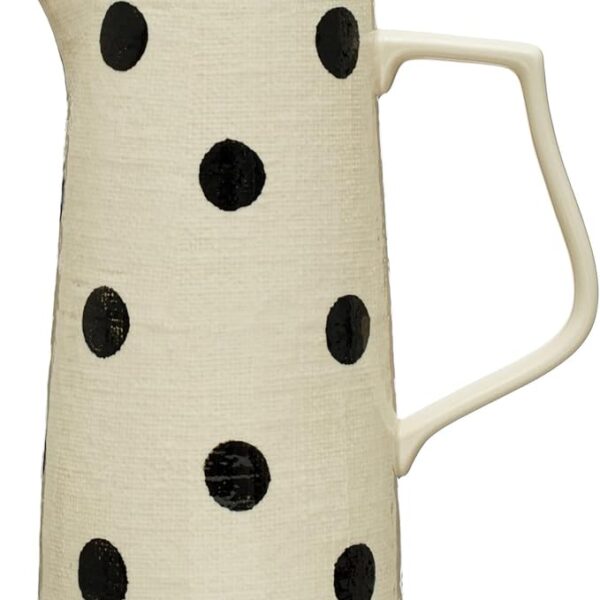 Polka Dot Pitcher