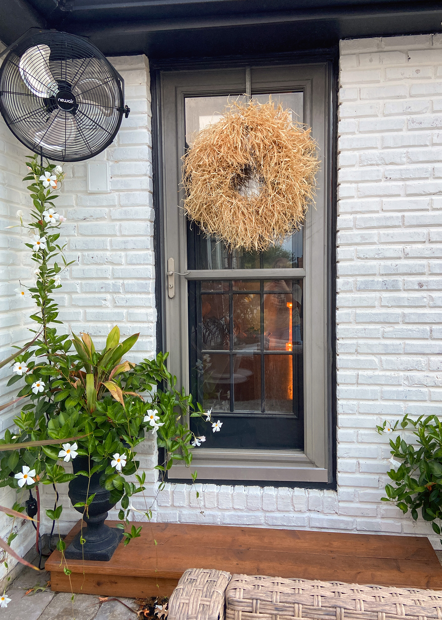 Raffia Wreath DIY