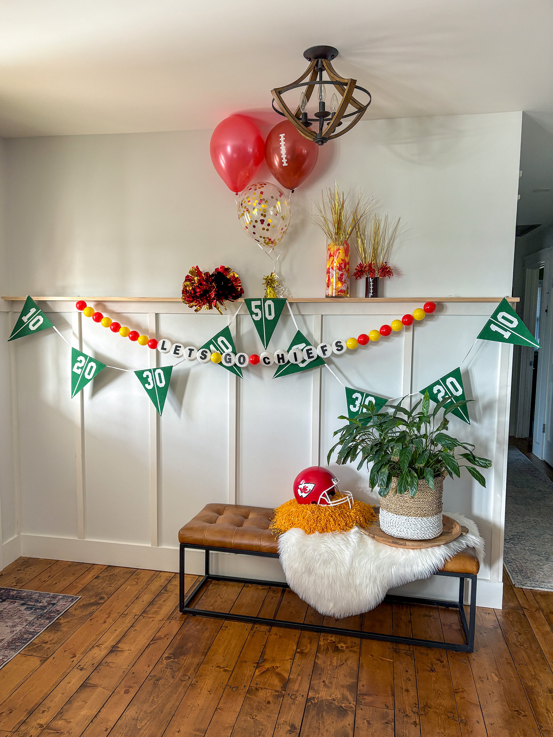 Kansas City Chiefs Super Bowl Party Decorations