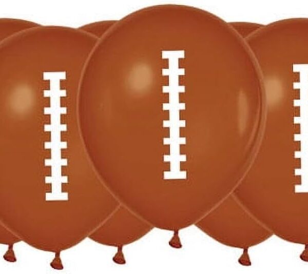 Latex Football Balloons